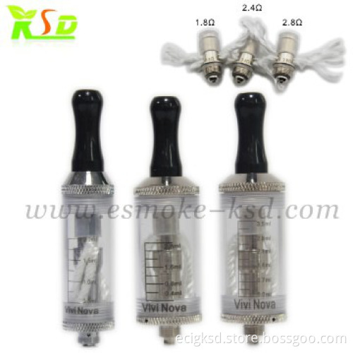 good quality top selling electronic cigarette vivi nova atomizer